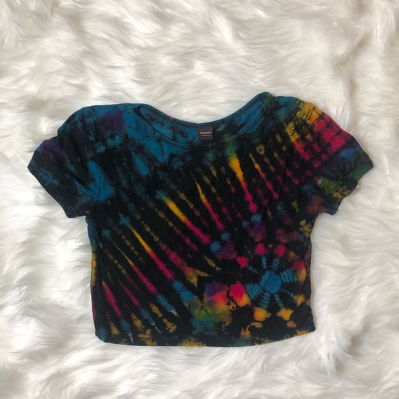 Zeyma tie dye crop top - Picture 2 of 6